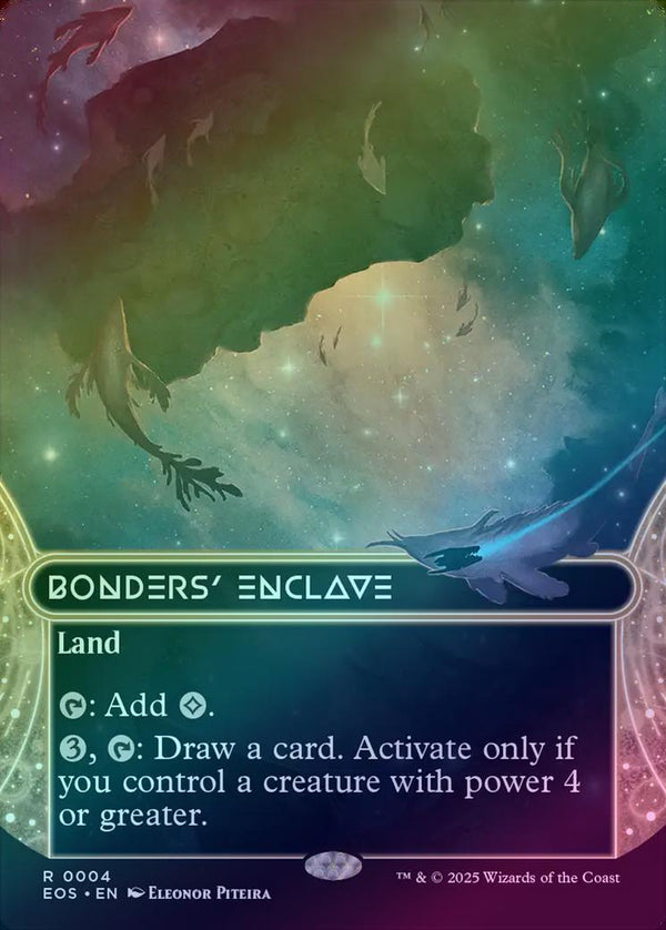 Bonders' Enclave - Borderless (Foil) (EOS)