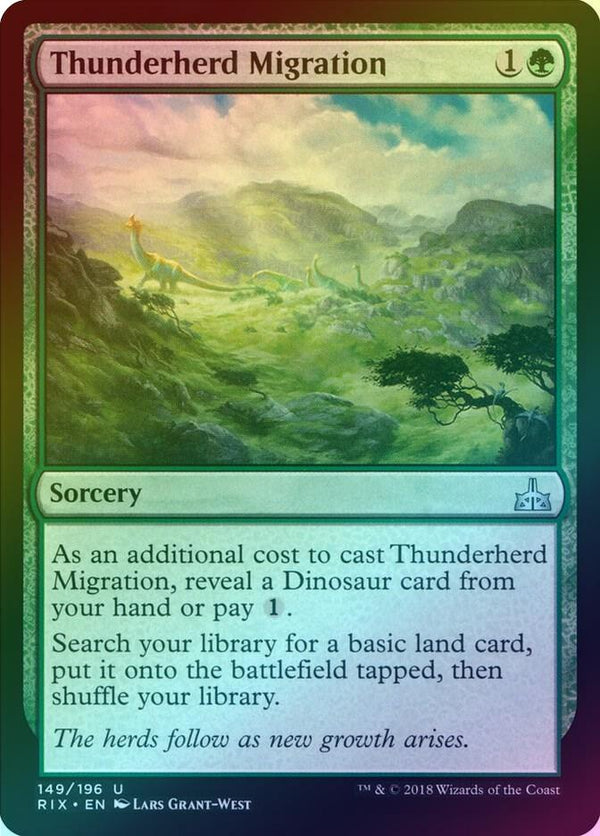 Thunderherd Migration (Foil) (RIX)