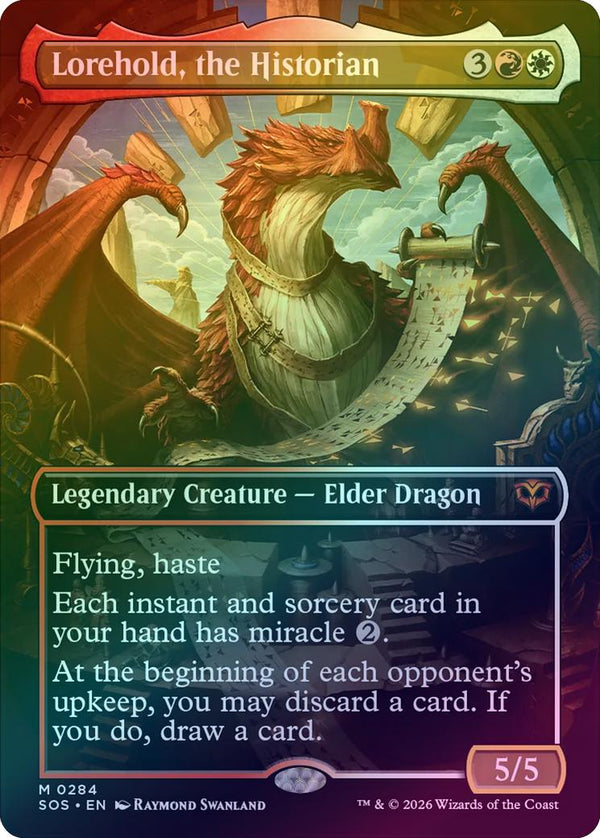 Lorehold, the Historian - Borderless (Foil) (SOS)