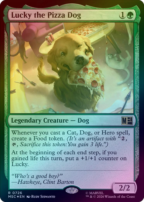 Lucky the Pizza Dog (Foil) (MSC) (Pre-Order)