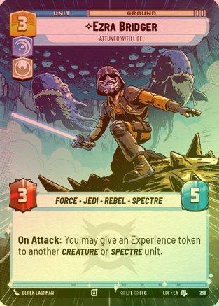 Ezra Bridger - Attuned With Life (Hyperspace) - 786 - Uncommon (Foil)