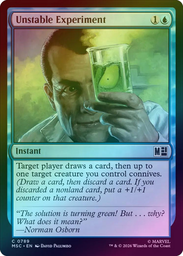 Unstable Experiment (Foil) (MSC)