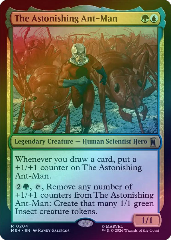 The Astonishing Ant-Man (Foil) (MSH) (Pre-Order)