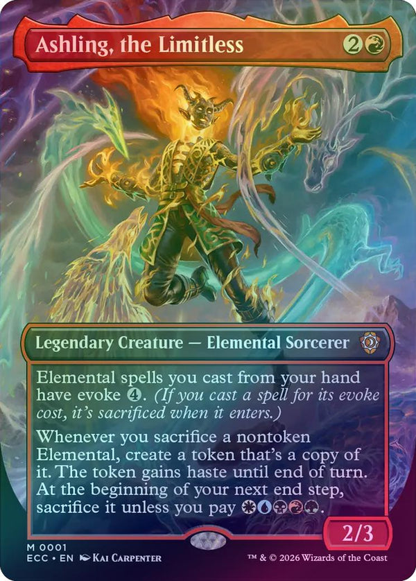 Ashling, the Limitless - Borderless (Foil) (ECC)