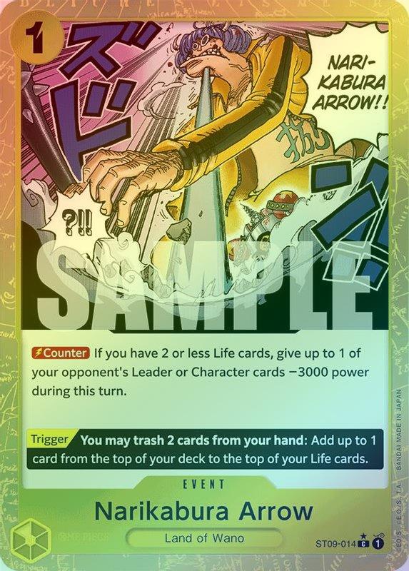 Narikabura Arrow (Textured Foil) - ST09-014 - Common