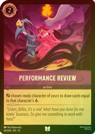 Performance Review - 64/204 - Uncommon (Foil)