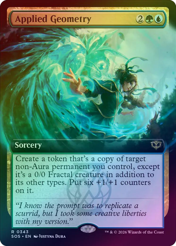 Applied Geometry - Extended Art (Foil) (SOS)