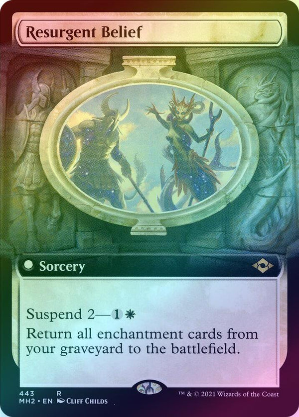 Resurgent Belief - Extended Art (Foil) (MH2)