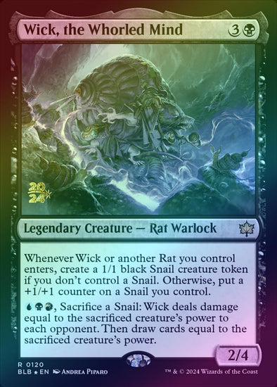 Wick, the Whorled Mind - Prerelease Promo (Foil) (PBLB)