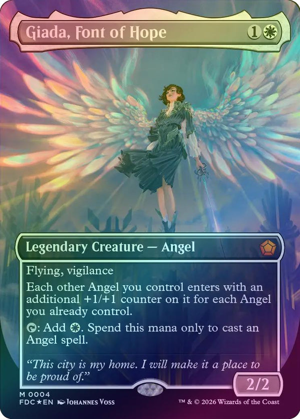 Giada, Font of Hope - Borderless (Foil) (FDC)