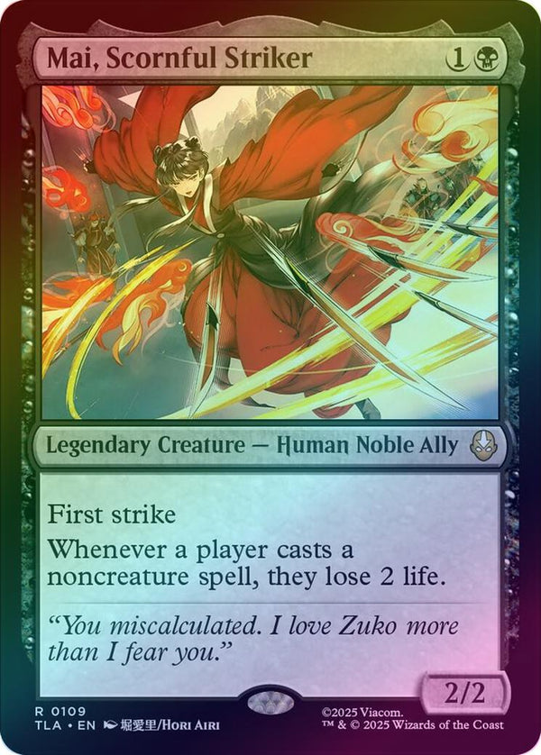 Mai, Scornful Striker (Foil) (TLA)
