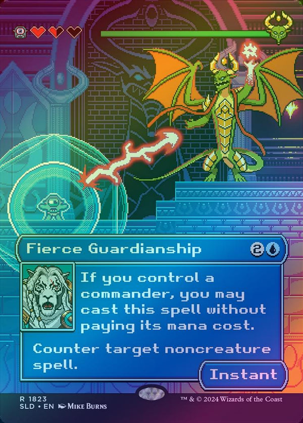 Fierce Guardianship - Extra Life 2024: Pixel Perfect (Foil) (SLD)