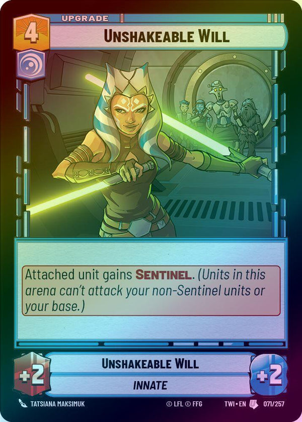 Unshakeable Will - 071/257 - Uncommon (Foil)
