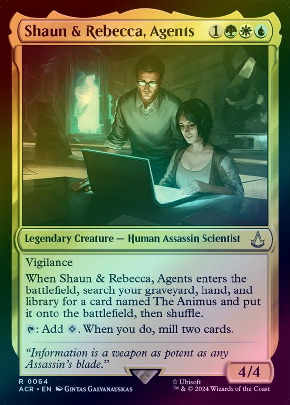 Shaun & Rebecca, Agents (Foil) (ACR)