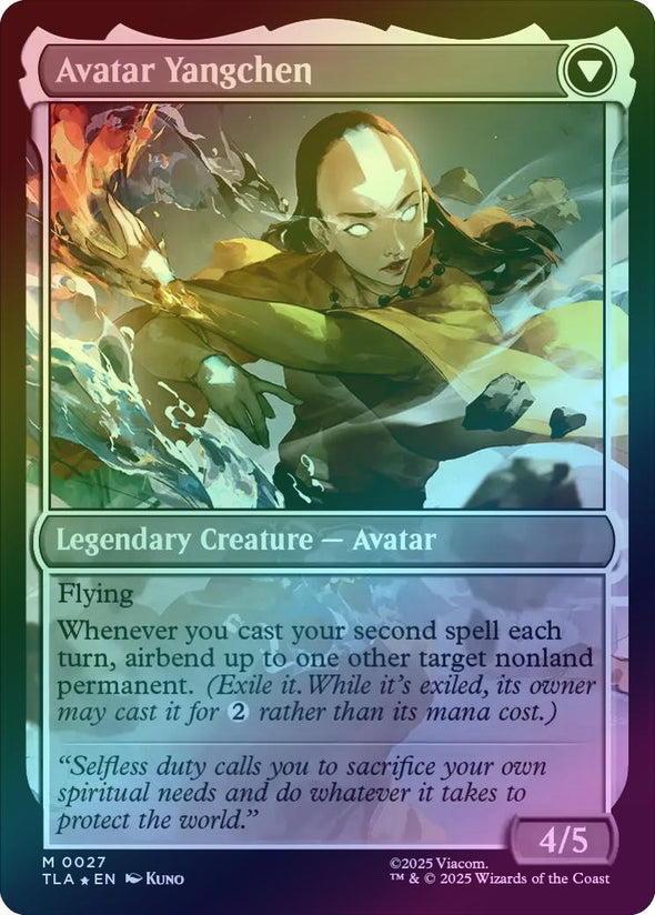 The Legend of Yangchen // Avatar Yangchen - Prerelease Promo (Foil) (PTLA)