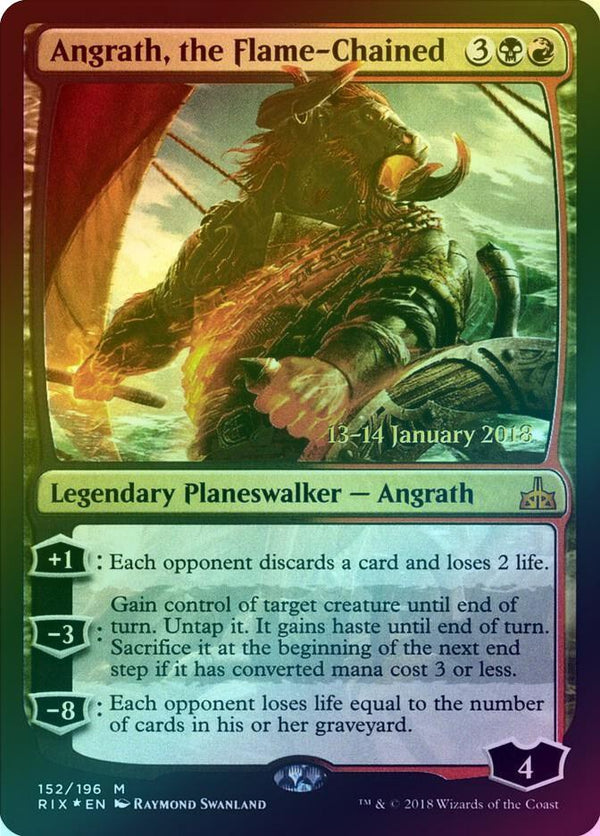Angrath, the Flame-Chained - Prerelease Promo (Foil) (PRIX)