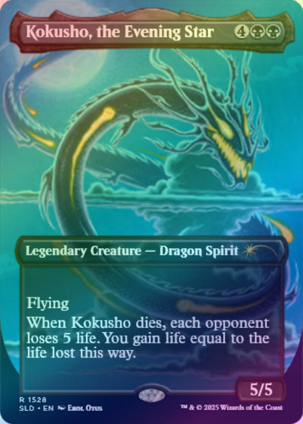 Kokusho, the Evening Star - A Devastation of Dragons (Foil) (SLD)