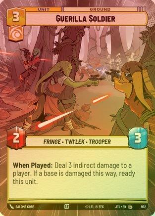 Guerilla Soldier (Hyperspace) - 952 - Common (Foil)