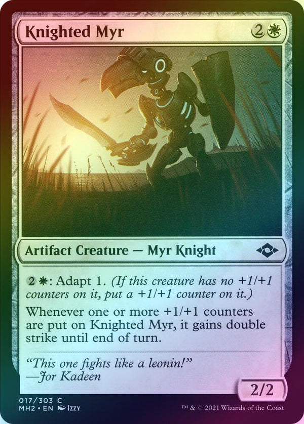 Knighted Myr (Foil) (MH2)
