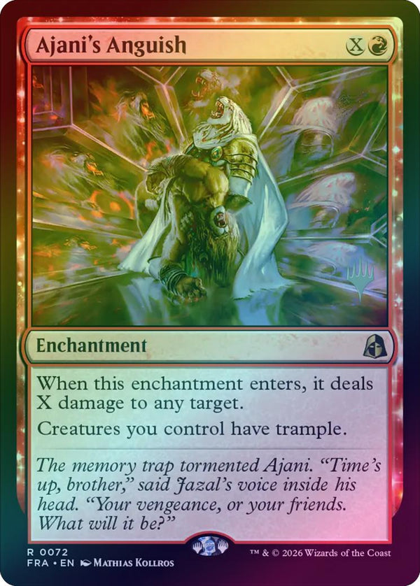 Ajani's Anguish - Promo Pack (Foil) (PFRA)