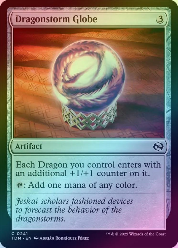 Dragonstorm Globe (Foil) (TDM)