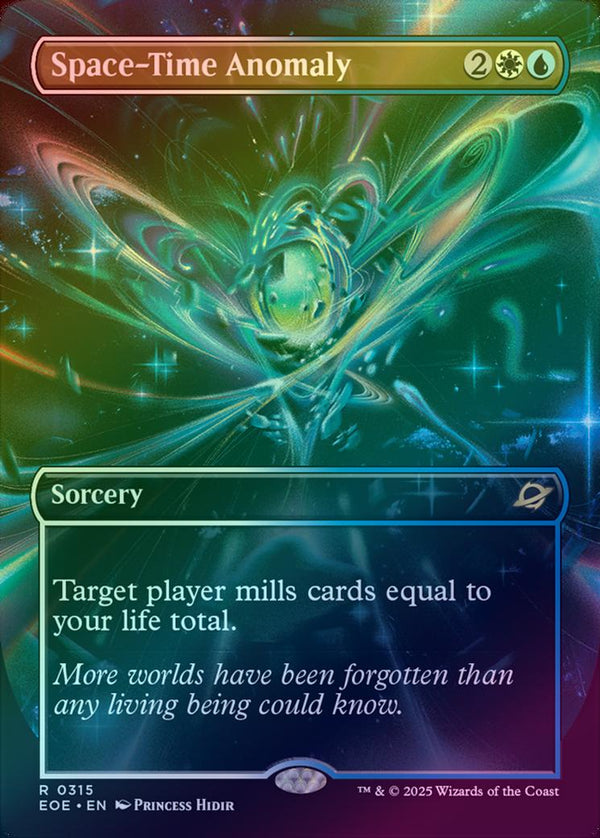 Space-Time Anomaly - Surreal Space Showcase (Foil) (EOE)