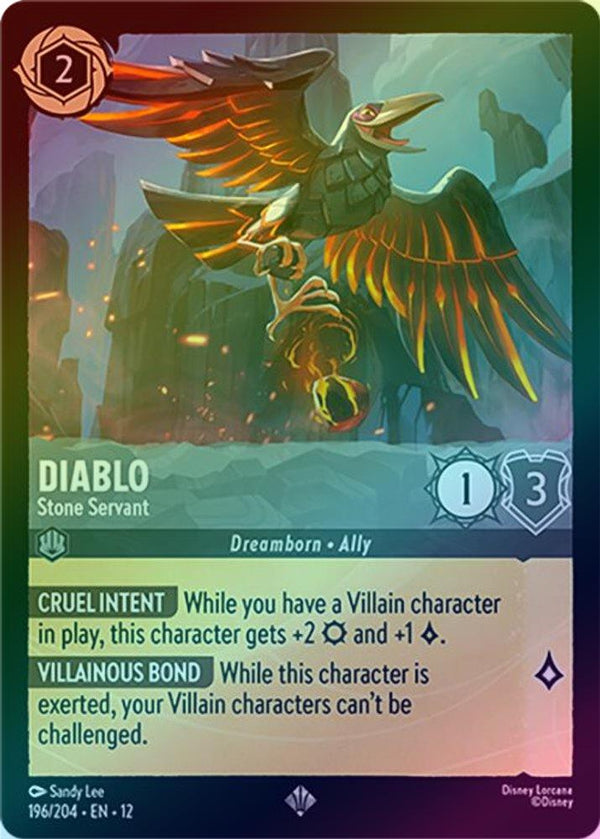 Diablo (Stone Servant) - 196/204 - Super Rare (Foil)