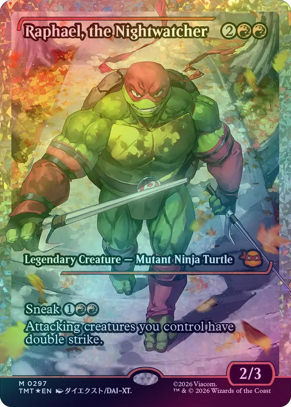 Raphael, the Nightwatcher - Japan Showcase (Fracture Foil) (TMT)