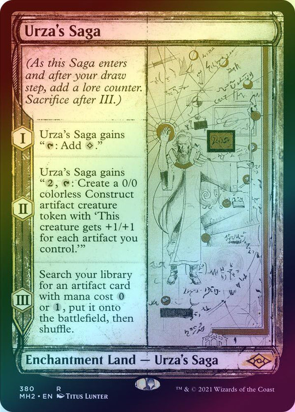 Urza's Saga - Sketch Showcase (Foil) (MH2)