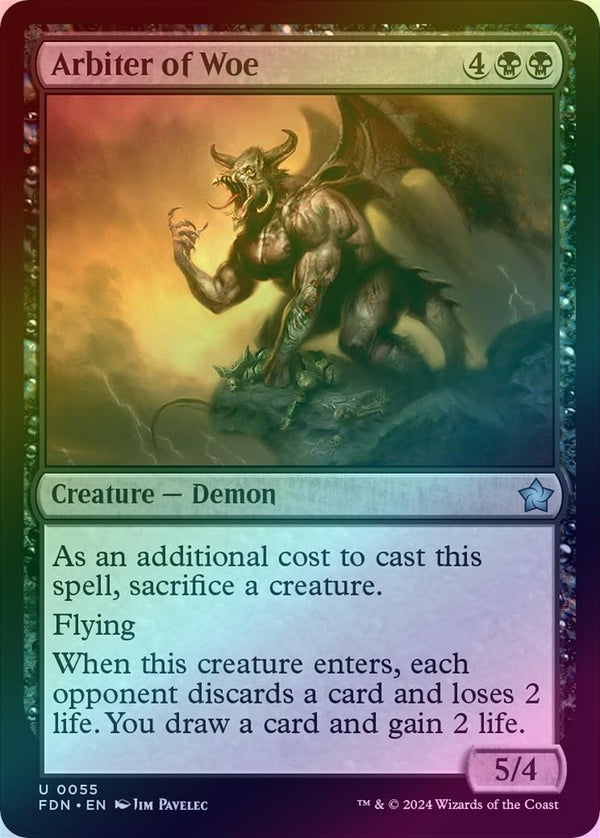 Arbiter of Woe (Foil) (FDN)