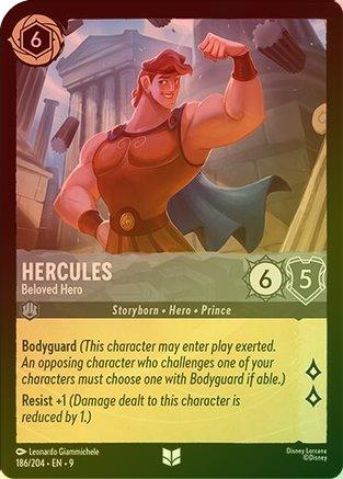 Hercules (Beloved Hero) (Fabled Reprint) - 186/204 - Uncommon (Foil)