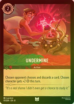 Undermine - 117/204 - Uncommon (Foil)