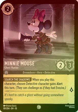 Minnie Mouse (Ghost Hunter) - 181/204 - Common (Foil)