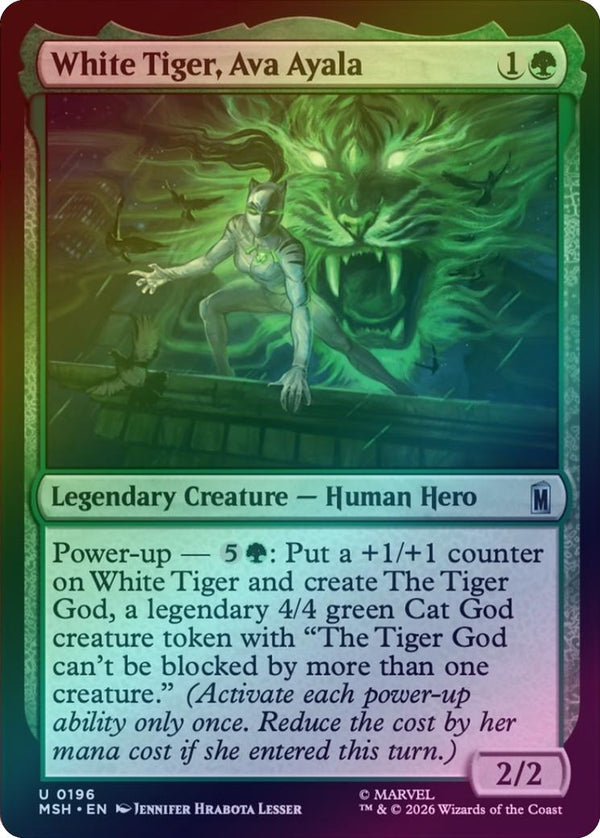 White Tiger, Ava Ayala (Foil) (MSH) (Pre-Order)