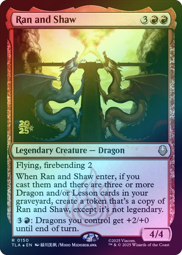 Ran and Shaw - Prerelease Promo (Foil) (PTLA)