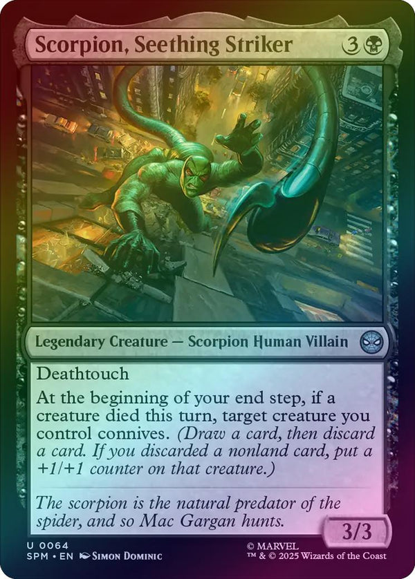 Scorpion, Seething Striker (Foil) (SPM)