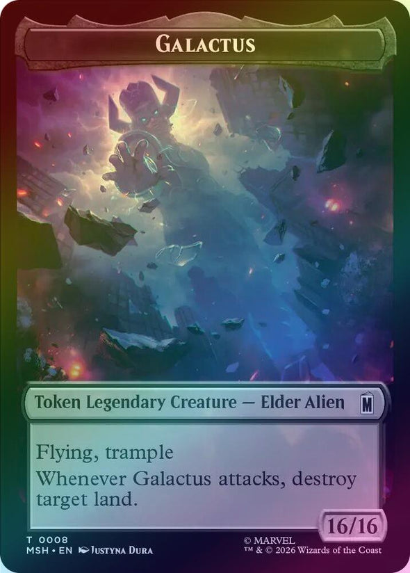 Galactus // Squirrel Token (Foil) (TMSH)