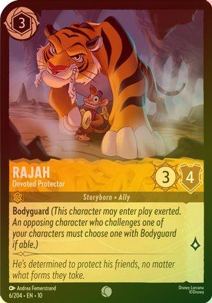 Rajah (Devoted Protector) - 6/204 - Common (Foil)
