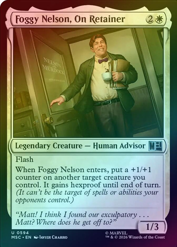 Foggy Nelson, On Retainer (Foil) (MSC)