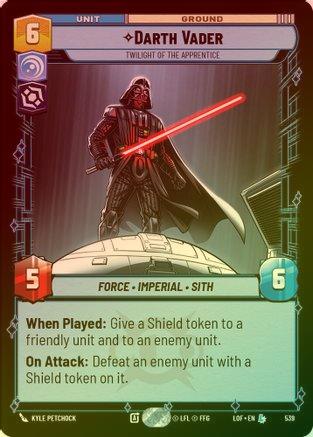 Darth Vader - Twilight of the Apprentice - 539 - Legendary (Foil)
