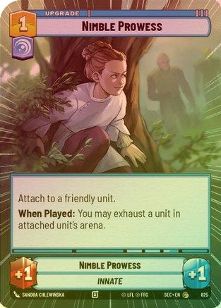 Nimble Prowess (Hyperspace Foil) - 825 - Common (Foil)