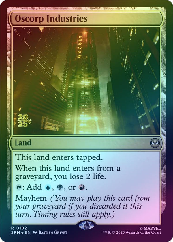 Oscorp Industries - Prerelease Promo (Foil) (PSPM)