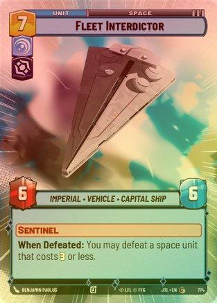 Fleet Interdictor (Hyperspace) - 774 - Common (Foil)