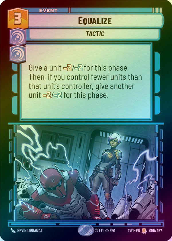 Equalize - 055/257 - Rare (Foil)