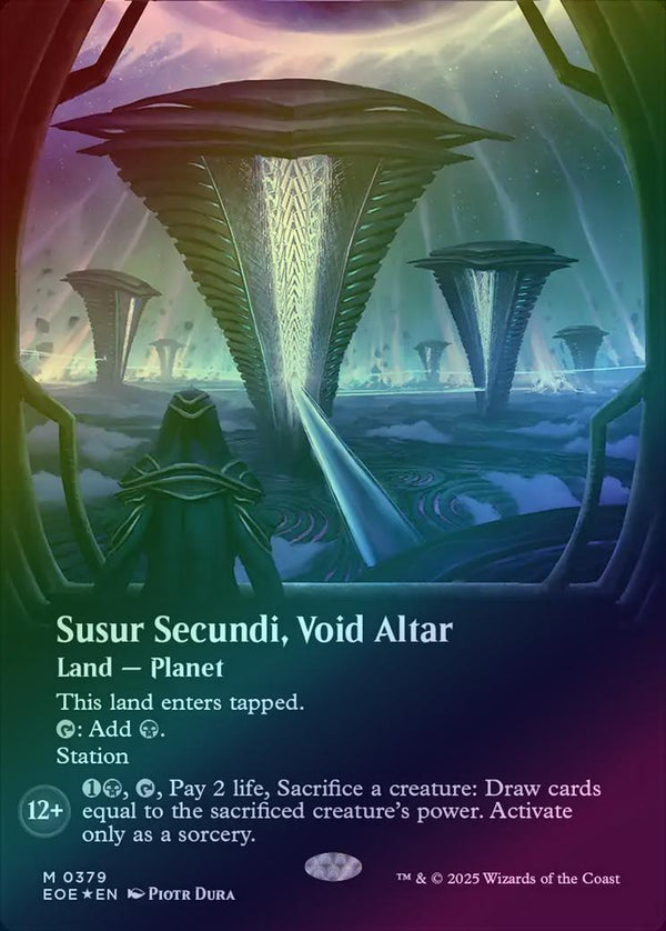 Susur Secundi, Void Altar - Borderless Viewport (Galaxy Foil) (EOE)