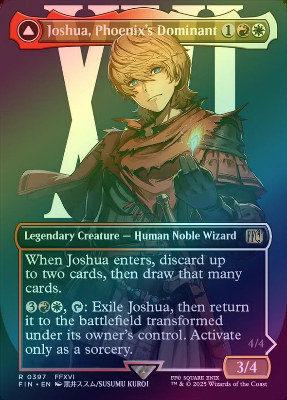 Joshua, Phoenix's Dominant // Phoenix, Warden of Fire - Borderless (Foil) (FIN)