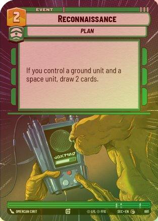 Reconnaissance (Hyperspace Foil) - 881 - Common (Foil)