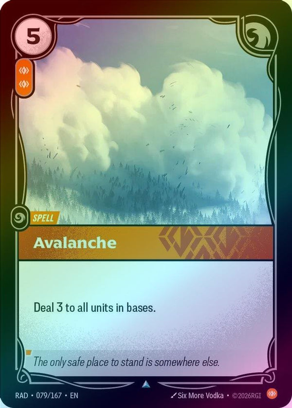 Avalanche - 079/167 - Uncommon (Foil)