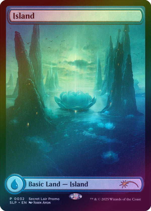 Island (032) (Foil) (SLP)