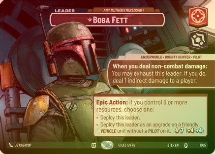 Boba Fett - Any Methods Necessary (Showcase) - 1005 - Special (Foil)